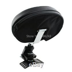 Plug-In Driver Rider Backrest Pad For Harley Touring Street Glide FLHR 1997-2019