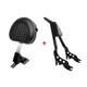 Plug-in Driver Backrest & Passenger Sissy Bar For Harley Street Road Glide 09-24