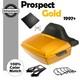 Prospect Gold King Tour Pack Pak Trunk Black Hinges Latch For Harley 97+
