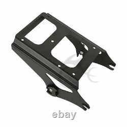 Razor Backrest 2-UP Mount Rack Fit For Harley Touring Tour Pak Road Glide 09-13