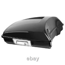 Razor Pack Trunk Backrest Pad Fit For Harley Tour Pak Touring Electra Glide 14+