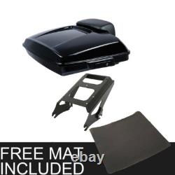 Razor Pack Trunk Pad Mount Rack Fit For Harley Tour Pak Road Glide 2009-2013