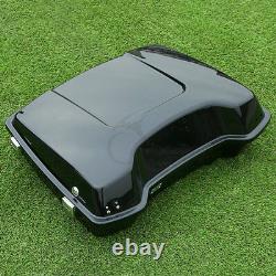 Razor Pack Trunk With Backrest For Harley Tour Pak Touring Road King Glide 97-13