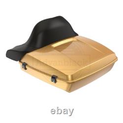 Razor Tour Pak Black Hills Gold Wrap-Around Backrest F/ 97-20 Harley Touring