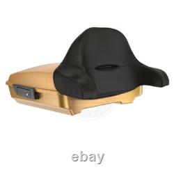 Razor Tour Pak Black Hills Gold Wrap-Around Backrest F/ 97-20 Harley Touring