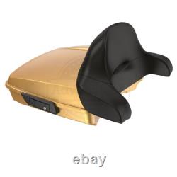 Razor Tour Pak Black Hills Gold Wrap-Around Backrest F/ 97-20 Harley Touring