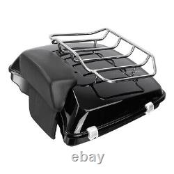 Razor Trunk Backrest Rack Fit For Harley Tour Pak Pack Street Road Glide 14-2023