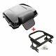 Razor Trunk Backrest Rack For Harley Tour Pak Pack Road King Electra Glide 97-08