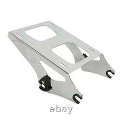 Razor Trunk Chrome Mount Rack Fit For Harley Touring Tour Pak Road King 14-2022