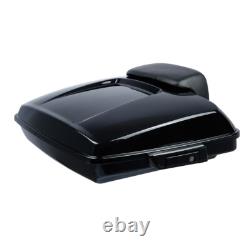 Razor Trunk Mount Rack Docking Kit Backrest Pad Fit For Harley Touring 2014-2025