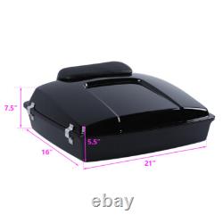 Razor Trunk Pad Mount Docking Hardware Fit For Harley Tour Pak Road Glide 97-08