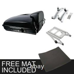 Razor Trunk Rack Docking Kit Pad Fit For Harley Touring Street Glide 14-25