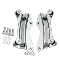 Razor Trunk Rack Docking Kit Pad Fit For Harley Touring Street Glide 14-25