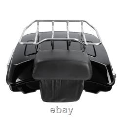 Razor Trunk Rack Mount Plate Docking Kit Fit For Harley Tour Pak Road King 14-25