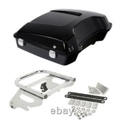Razor Trunk Solo Mount Rack Fit For Harley Touring Pack Electra Glide 1997-2008
