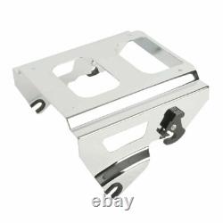 Razor Trunk Solo Mount Rack Fit For Harley Touring Road King Street Glide 09-13