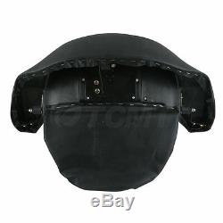 Razor Trunk With Wrap Around Backrest for Harley Tour Pak Touring Road King 97-13