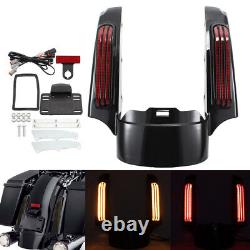 Rear Fender Fascia LED Light Fit Harley Touring Road King Street Glide 2014-2023