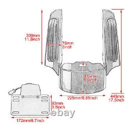 Rear Fender Fascia LED Light For Harley Touring Road King Street Glide 2014-2023