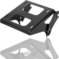 Rear Luggage Rack Black Fits For Harley Tour Pak Touring Road King Street Glide