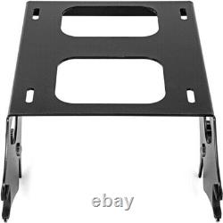 Rear Luggage Rack Black Fits For Harley Tour Pak Touring Road King Street Glide
