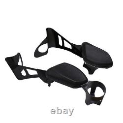 Rear Passenger Armrests With Drink Holder For Harley Touring Electra Glide 14-22