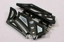 Rear Pegs Footboards Floorboards Harley Touring Road King Street Electra Glide
