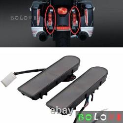 Rear Saddlebag LED Insert Filler Support Light For Harley Touring 2014-2022