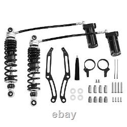 Remote Reservoir Rear Suspensions Shocks Fit For Harley Touring Glide 2014-2024