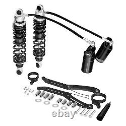 Remote Reservoir Rear Suspensions Shocks Fit For Harley Touring Glide 2014-2024