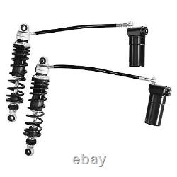 Remote Reservoir Rear Suspensions Shocks Fit For Harley Touring Glide 2014-2024