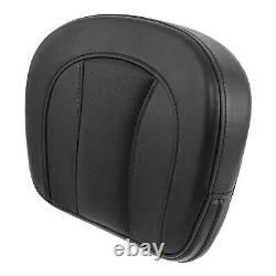 Rider Passenger Seat &Backrest Pad Fit For Harley Touring Road Glide 2009-2023