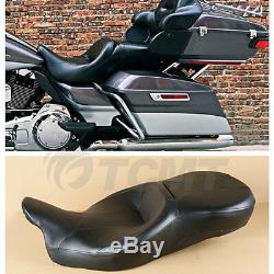 Rider and Passenger Seat For Harley Touring Street Electra Glide Road King 09-20