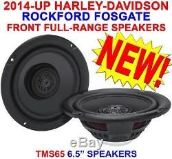 Rockford Fosgate Tms65 For Harley-davidson 6.5 Full-range Front / Tour-pak 2014+