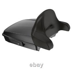 Rushmore Razor Tour Pack Wrap Around BLACK QUARTZ For Harley/Softail 97+
