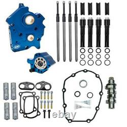 S&S M8 Cam Plate Oil Pump Kit Package Black 475C Chain Harley Touring Softail