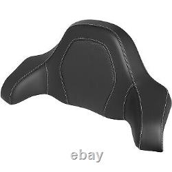 SADDLEMEN 90-11884CF Tour-Pak Backrest Pad Cover Road Sofa Seat Carbon Fiber