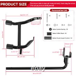 Saddle Bag Guard For Harley Touring Road King Glide Street Electra Glide 2023-25