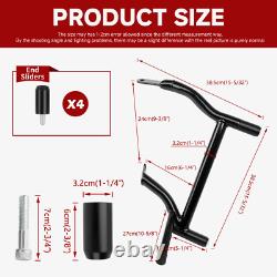 Saddle Bag Guards Crash Bar For Harley Road Glide Street Glide Special 2009-2023