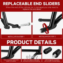 Saddle Bag Guards Crash Bar For Harley Road Glide Street Glide Special 2009-2023