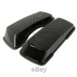 Saddlebag Dual 6x9 Speaker Lids Fit For 93-13 Harley Davidson Touring FLHR 93-13