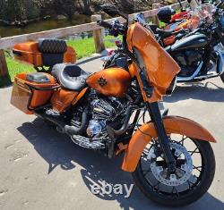 Saddlebag Guards 4 Harley Touring Rear Road King Electra Ultra Glide flhx 14-25