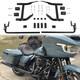 Saddlebag Guards For Harley Touring Road Glide Street Glide Road King 2009-2025
