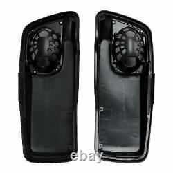 Saddlebag Lids Speaker Cutouts Fit For Harley Touring Electra Street Glide 14-21