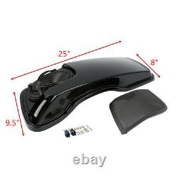 Saddlebag Lids With 5X7 Speakers For Harley Touring Road King Glide 2014-2020 US