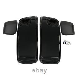 Saddlebag Lids With 5X7 Speakers For Harley Touring Road King Glide 2014-2020 US