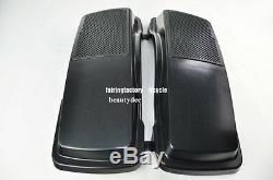 Saddlebag Single 6x9 Speaker Lids For 93-13 HD Harley Davidson Touring Bagger