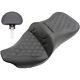 Saddlemen Gelcore Lattice Stitch Road Sofa Seat With Backrest For Touring 08-23