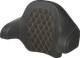 Saddlemen Gold Lattice Stitch Tour Pak Backrest Pad For 2014-2024 Harley Touring