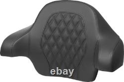 Saddlemen Tour Pak Lattice Backrest Pad for 2014-2024 Harley Davidson Touring